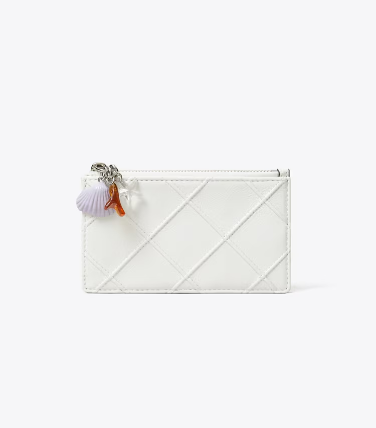 Fleming Distressed Charm Zip Card Case - Image 2