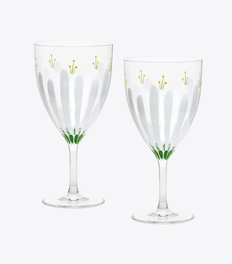 Spring Meadow Wine Glass, Set Of 2 - Image 2