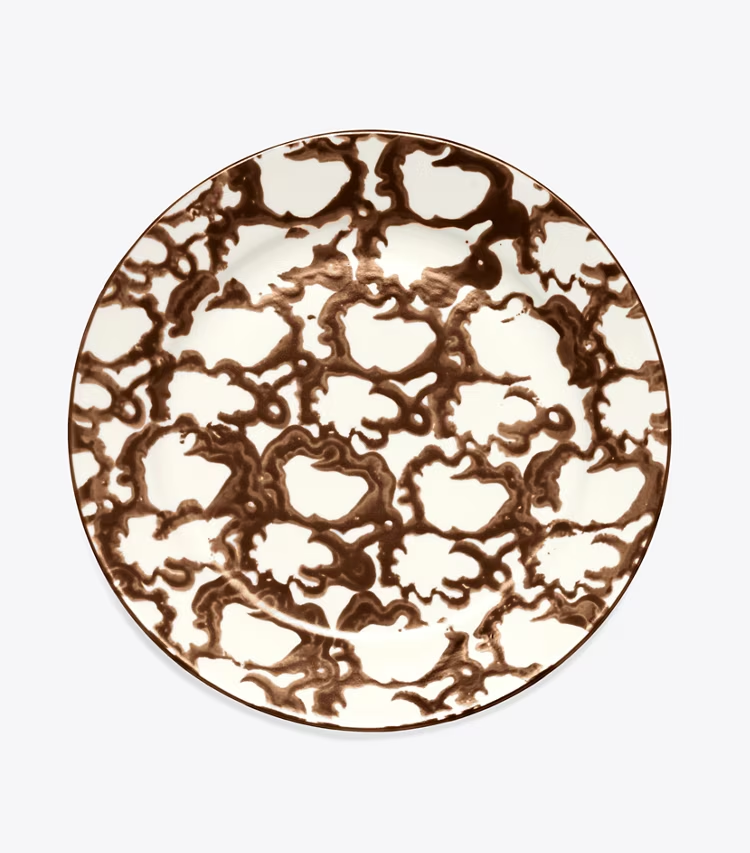 Spongeware Salad Plate, Set Of 4