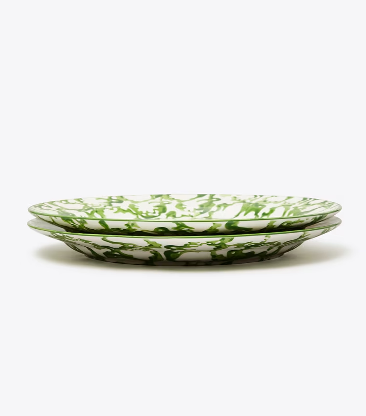 Spongeware Dinner Plate, Set Of 2 - Image 2