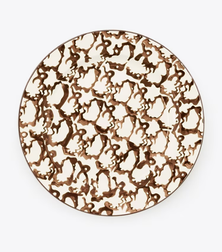 Spongeware Dinner Plate, Set Of 2