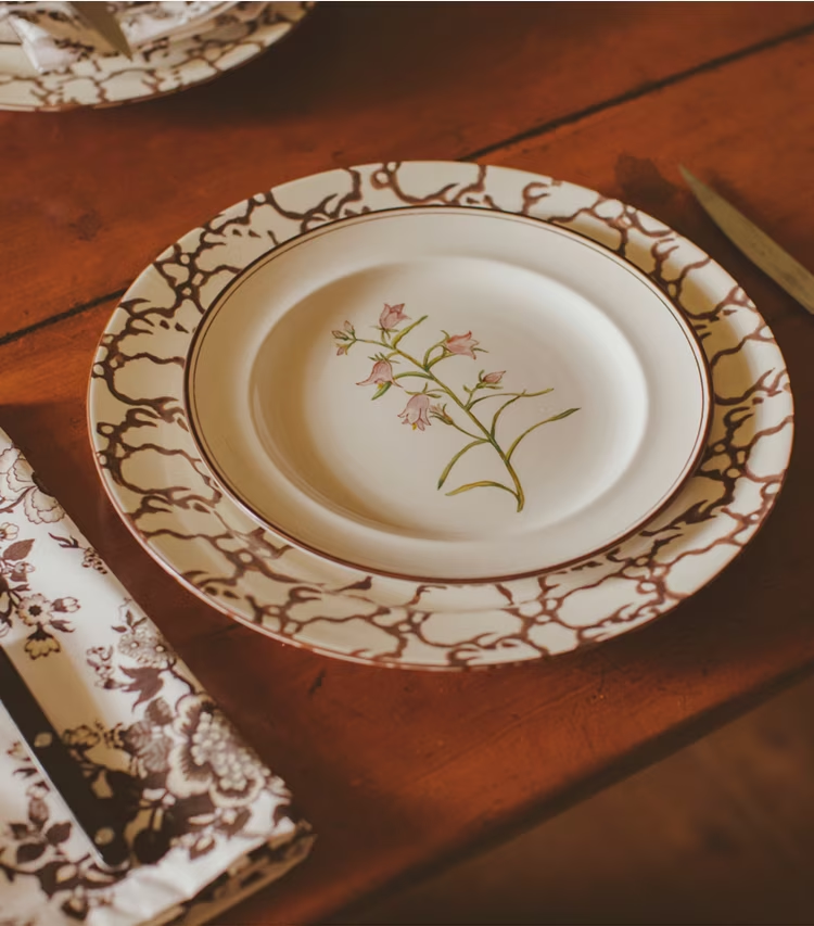 Spongeware Dinner Plate, Set Of 2 - Image 4