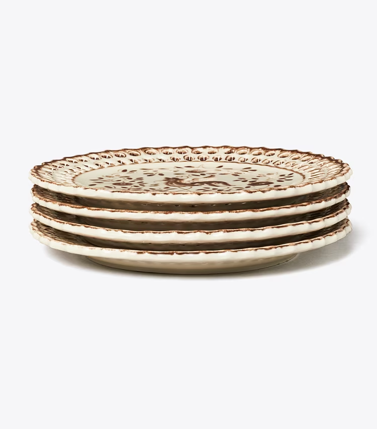 Oiseau Salad Plate, Set Of 4 - Image 2