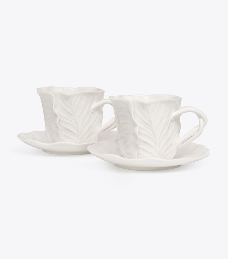 Lettuce Ware Cup & Saucer, Set Of 2 - Image 2