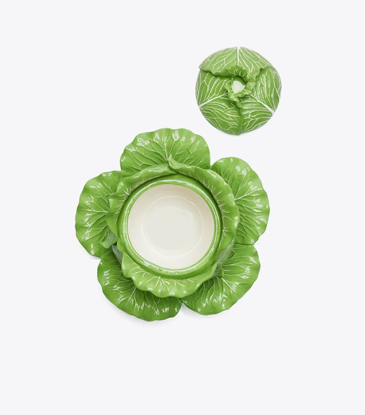 Lettuce Ware Covered Tureen - Image 3