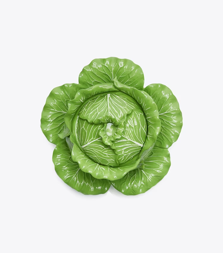 Lettuce Ware Covered Tureen - Image 4