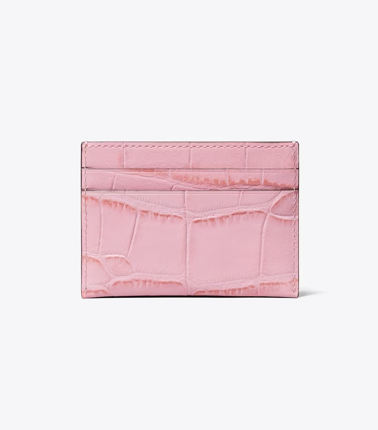 Charlie Croc-Embossed Card Case - Image 3