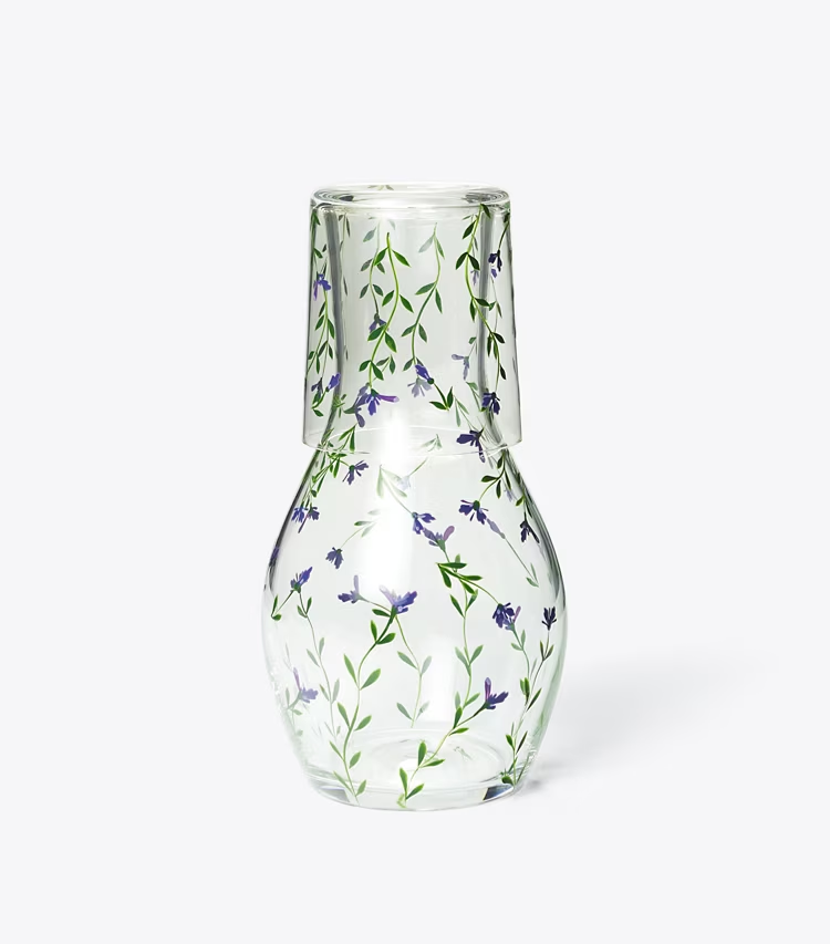 Jolie Fleur Carafe And Cup Set