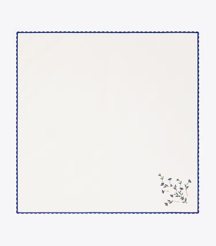 Jolie Fleur Embroidered Napkin, Set Of 4
