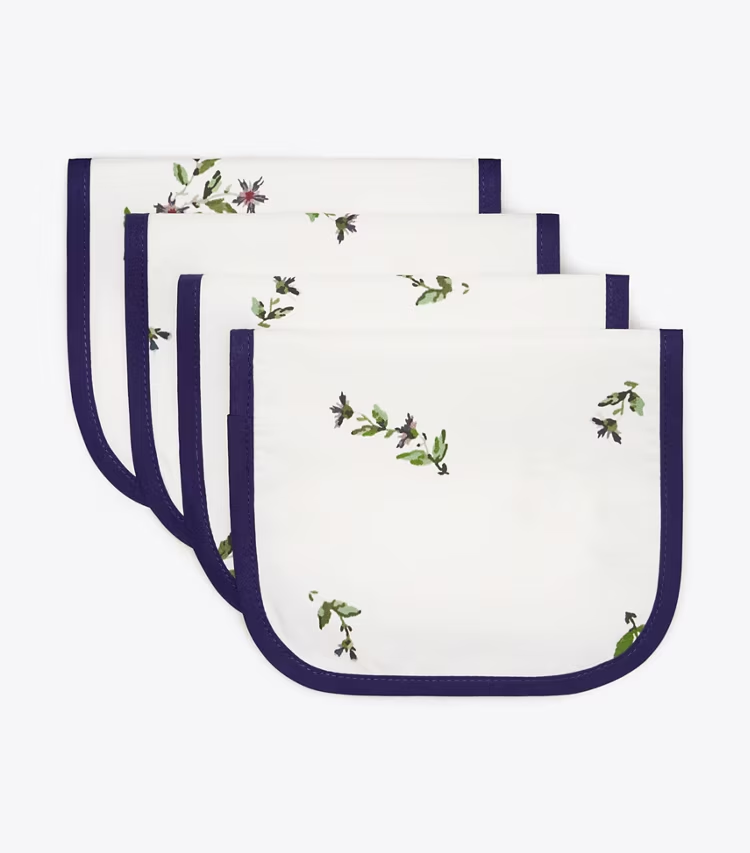 Jolie Fleur Cocktail Napkin, Set Of 4 - Image 2