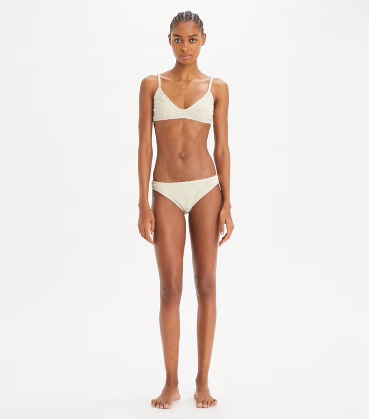 Terry Logo Bikini Top - Image 3