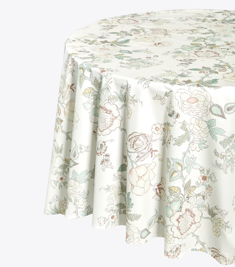 Happy Times Bouquet Round Tablecloth, 108" - Image 2