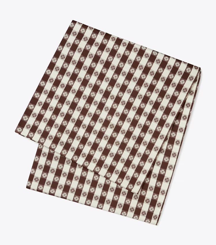 Gingham Tablecloth, 120" X 70"