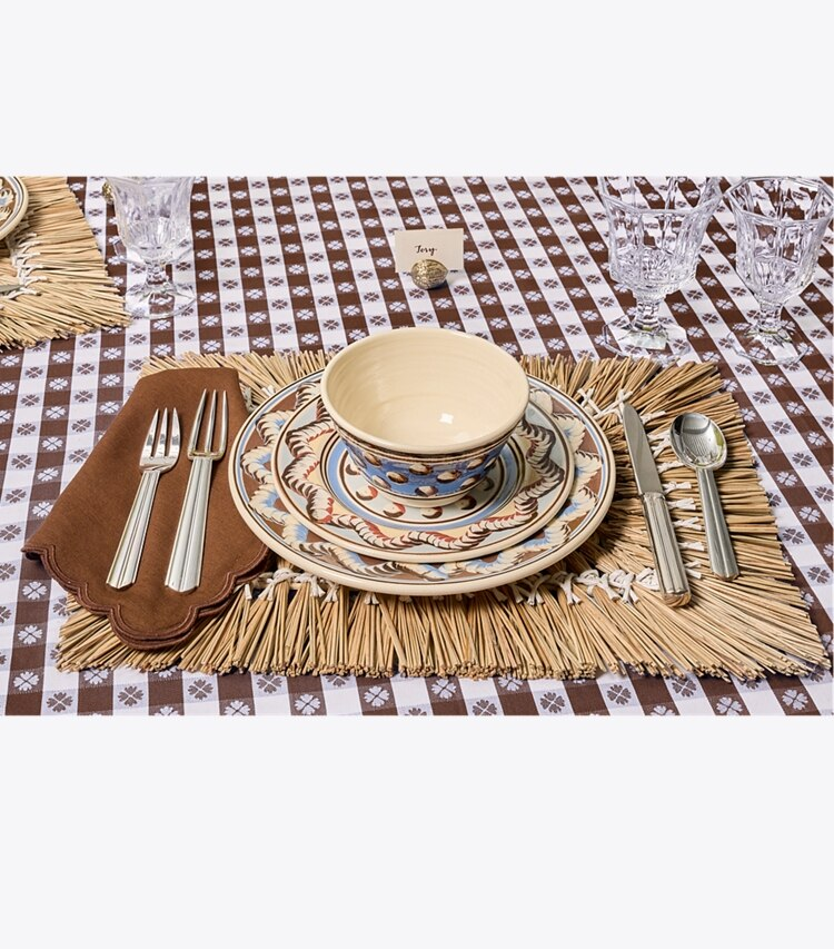 Gingham 70" Square Tablecloth - Image 3