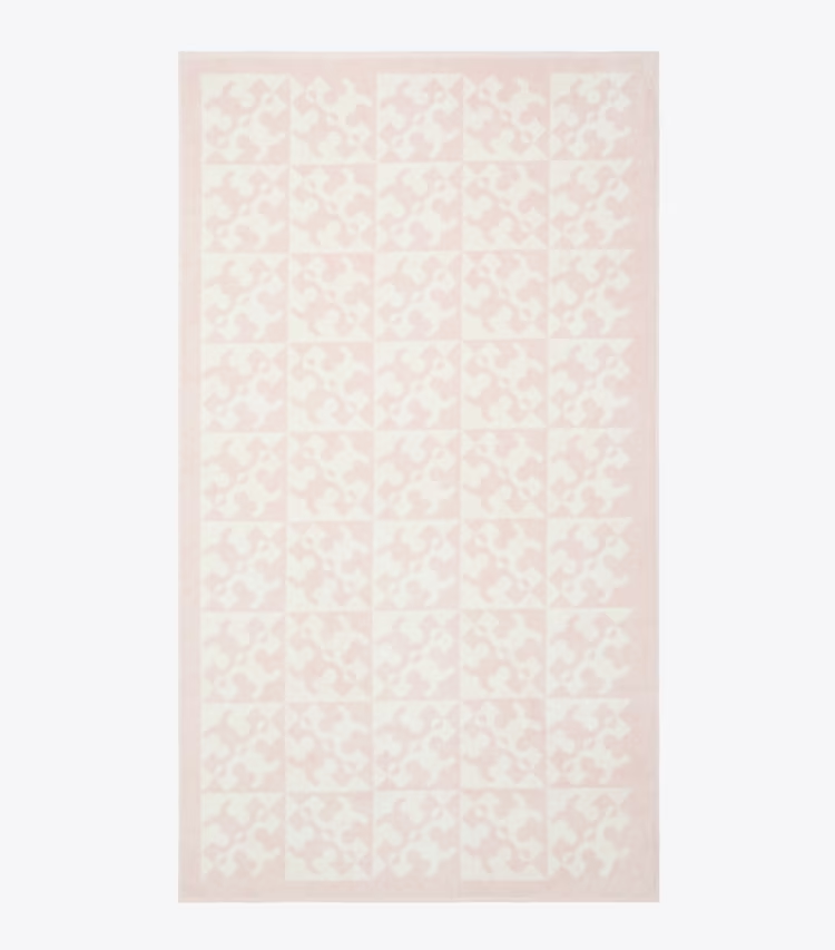 Diagonal T Jacquard Towel