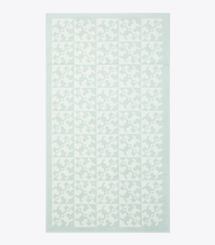 Diagonal T Jacquard Towel