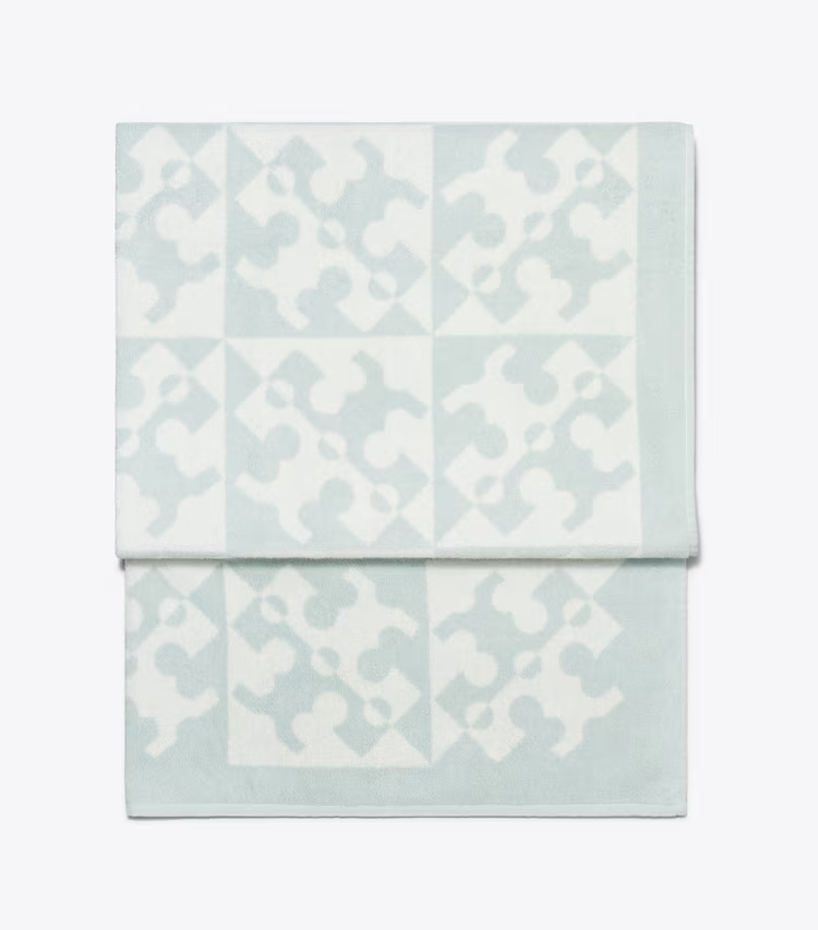 Diagonal T Jacquard Towel - Image 2