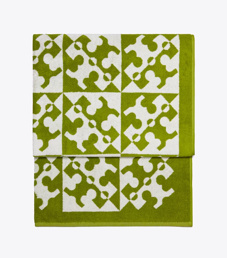 Diagonal T Jacquard Towel - Image 2