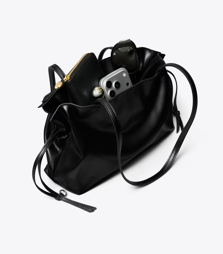 Small Ella Natuura Drawstring Tote - Image 3