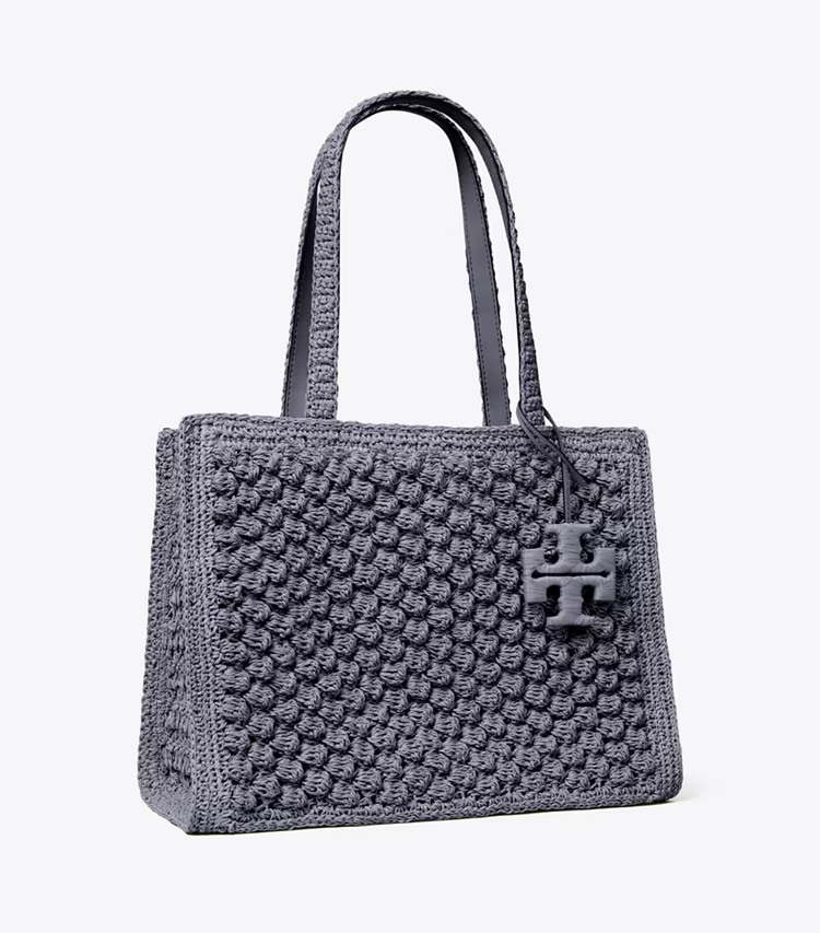 Small Ella Hand-Crocheted Popcorn Tote