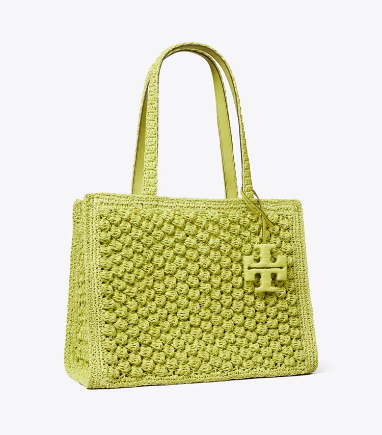 Small Ella Hand-Crocheted Popcorn Tote