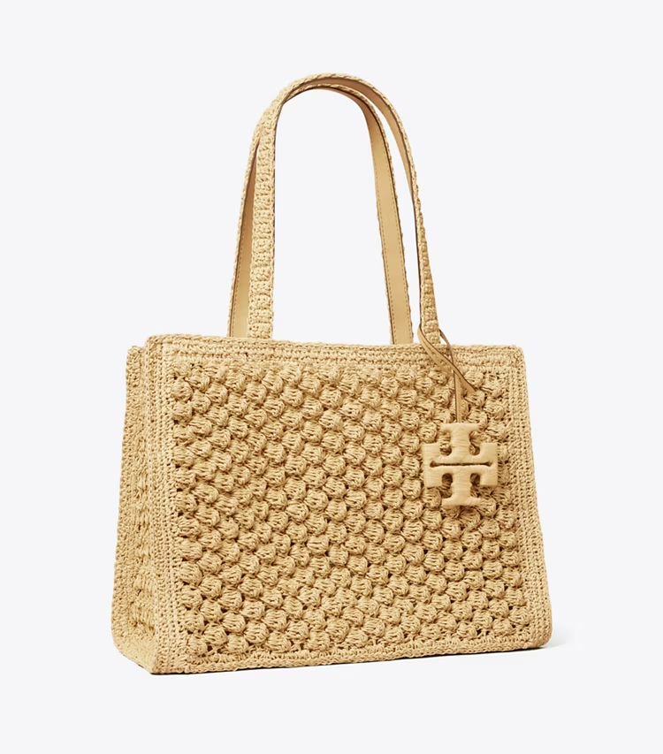 Small Ella Hand-Crocheted Popcorn Tote