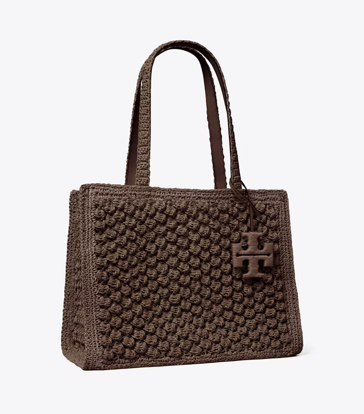 Small Ella Hand-Crocheted Popcorn Tote