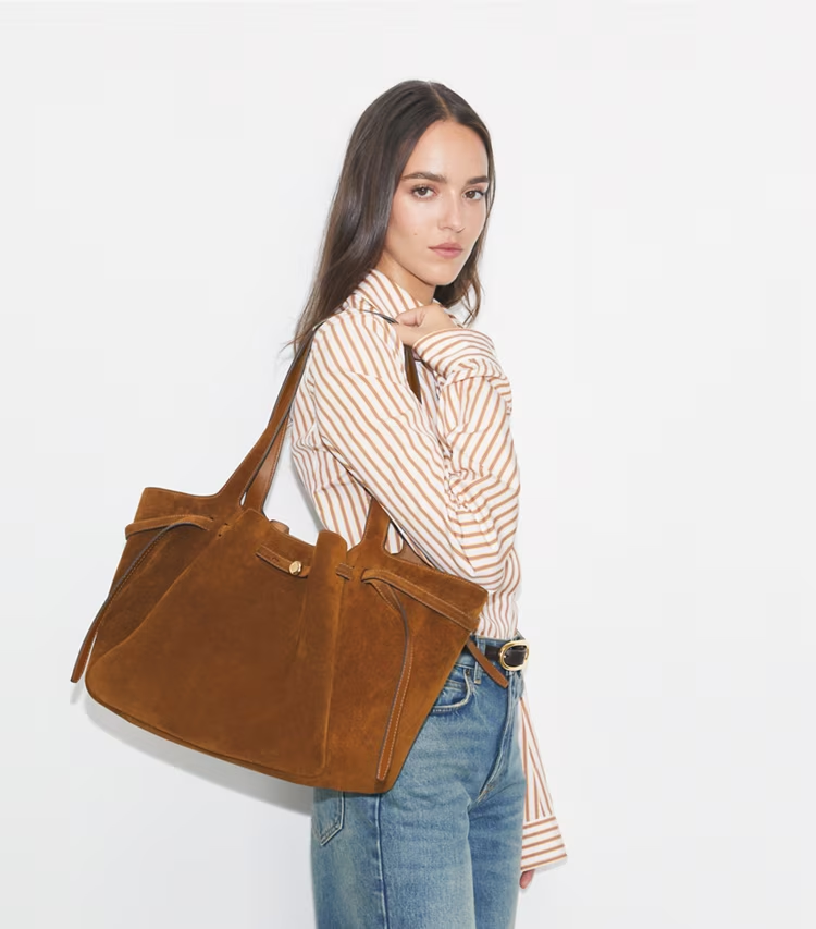 Romy Suede Tote - Image 2