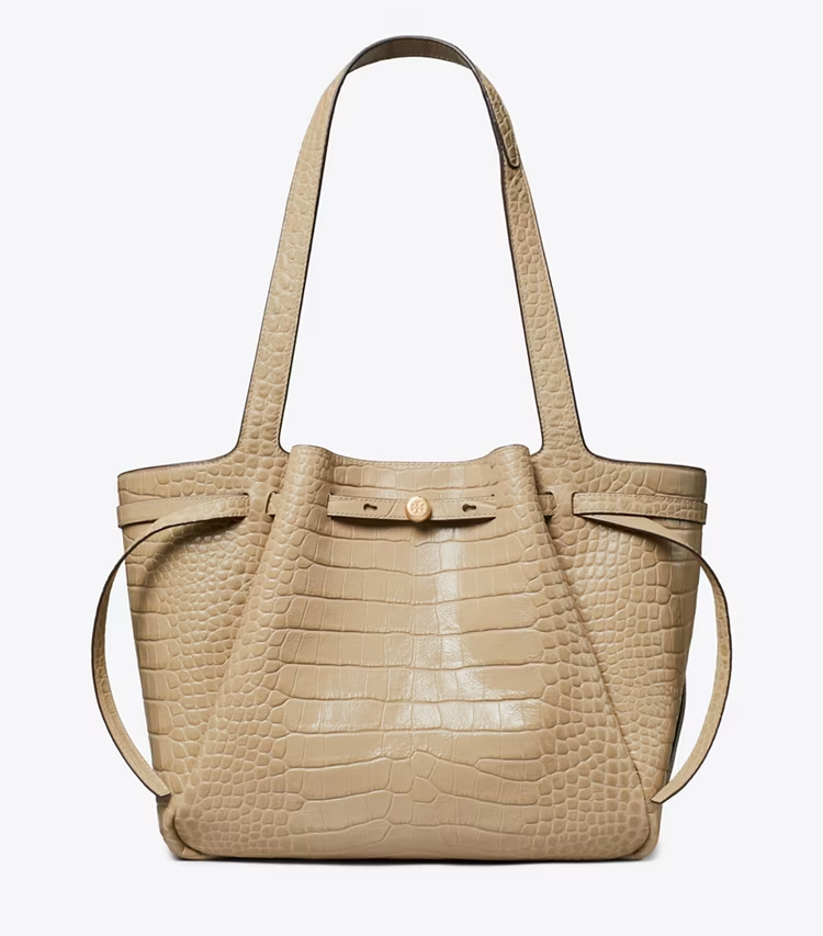 Romy Croc-Embossed Tote - Image 3