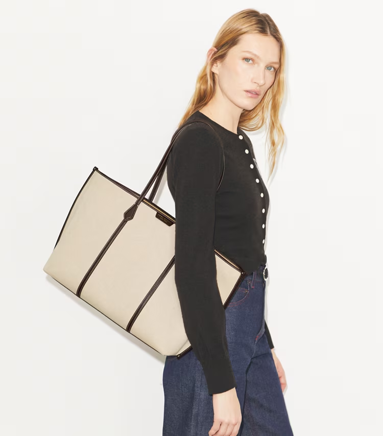 Perry Canvas Tote - Image 2