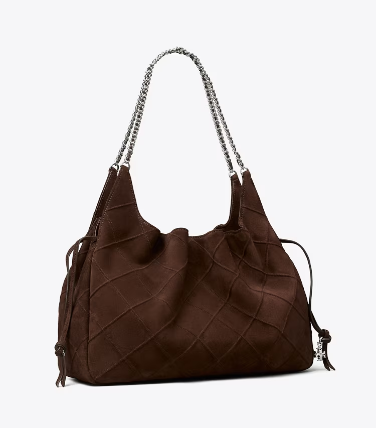 Large Fleming Suede Tote
