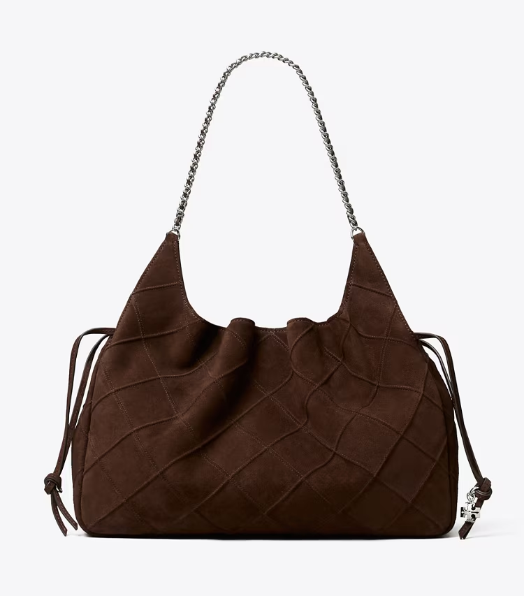Large Fleming Suede Tote - Image 3