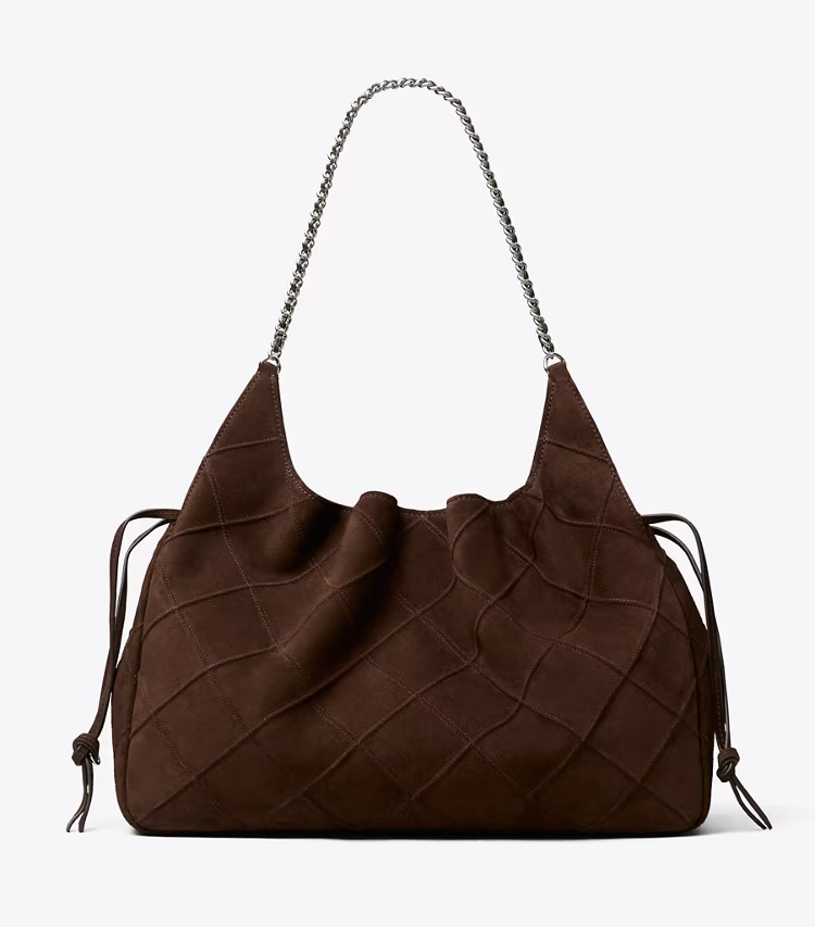 Large Fleming Suede Tote - Image 4