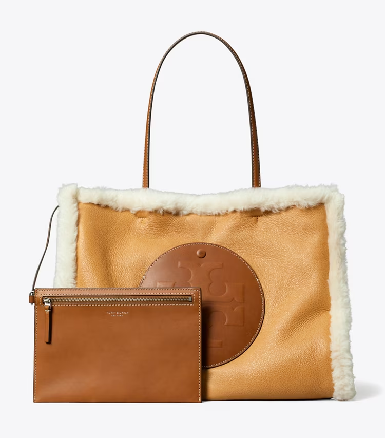 Ella Shearling Tote - Image 4