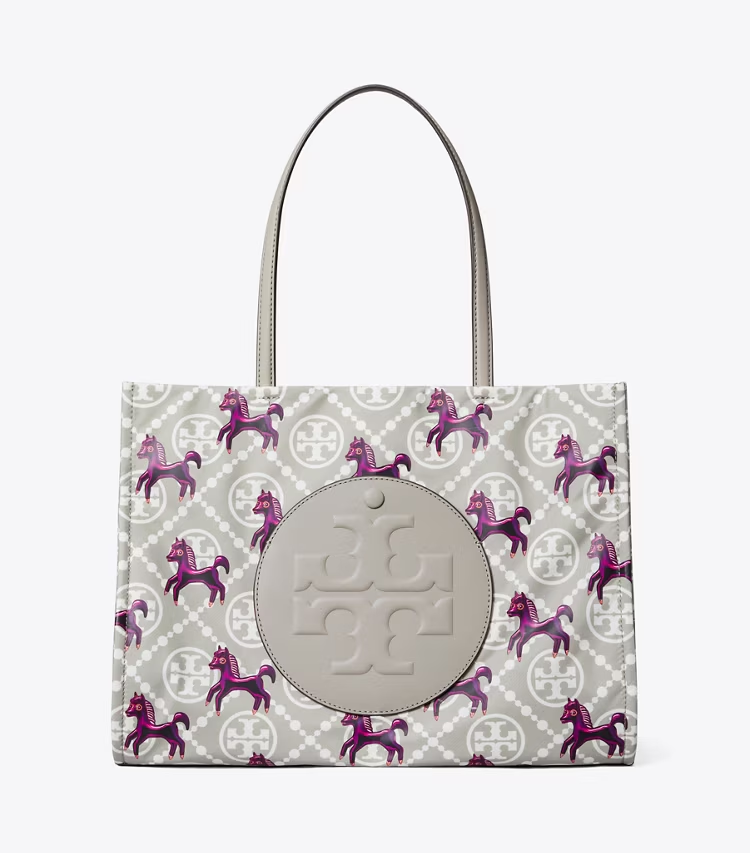 Ella Horse Nylon Small Tote - Image 3