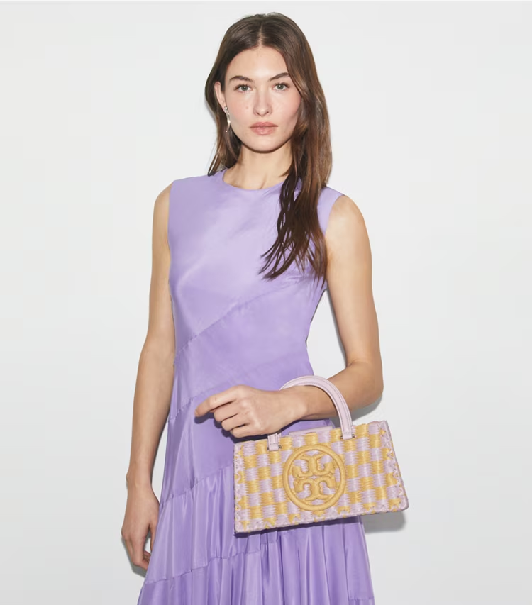 Ella Hand-Crocheted East-West Tote - Image 2