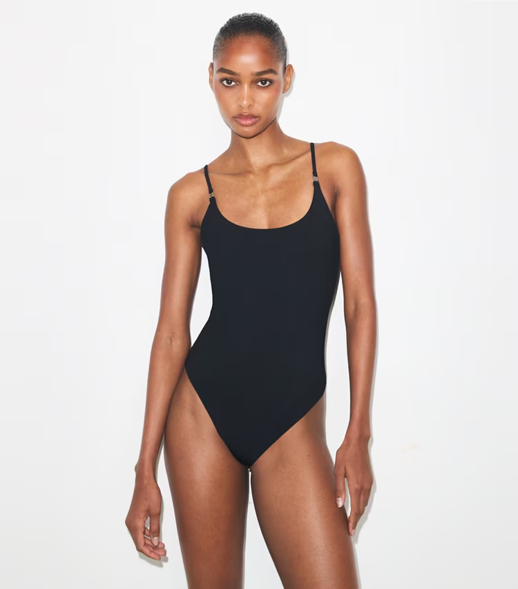 Solid Swimsuit - Image 2