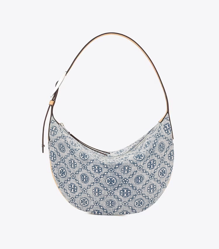 T Monogram Denim Small Balloon Bag - Image 3