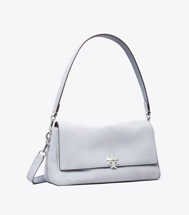 Small Charlie Suede Shoulder Bag