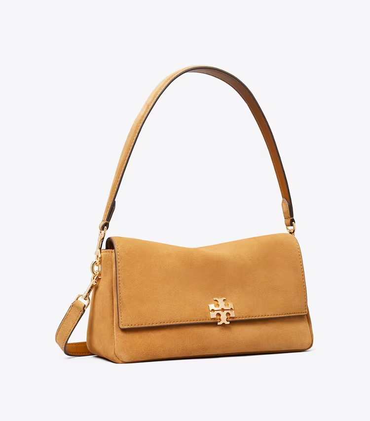 Small Charlie Suede Shoulder Bag