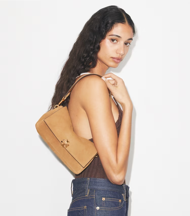 Small Charlie Suede Shoulder Bag - Image 2