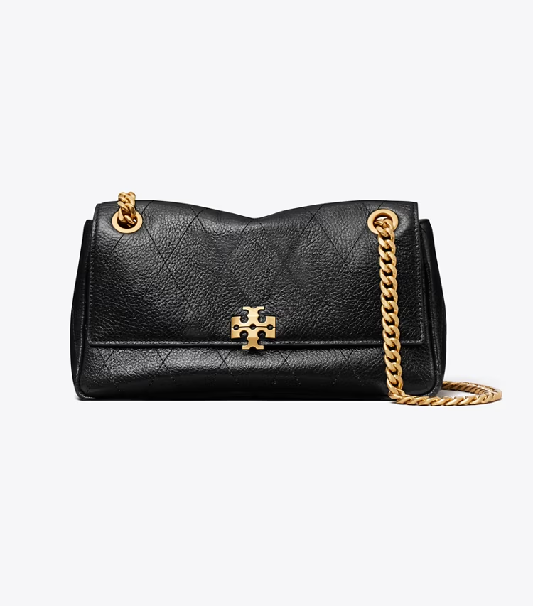 Small Charlie Quilted Shoulder Bag - Image 4