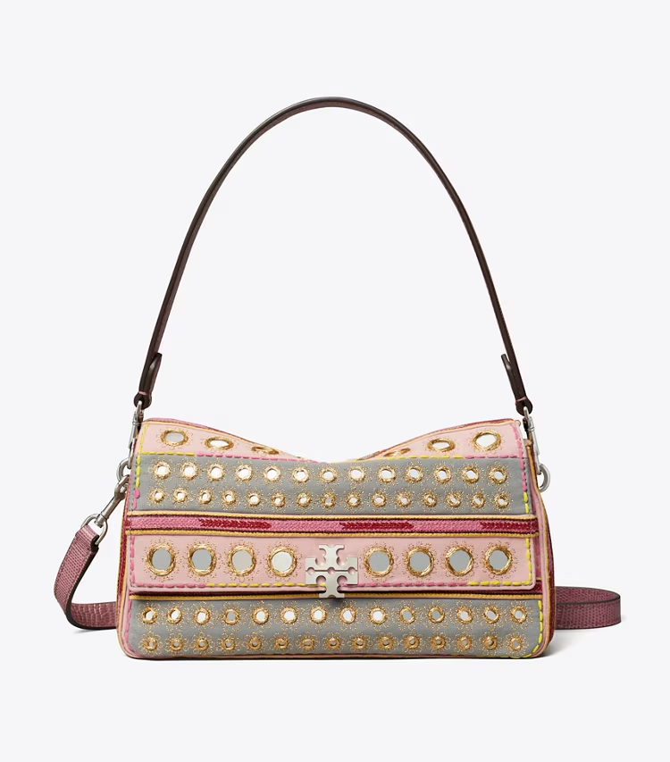 Small Charlie Embellished Shoulder Bag - Image 4