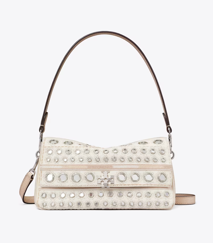 Small Charlie Embellished Shoulder Bag - Image 4