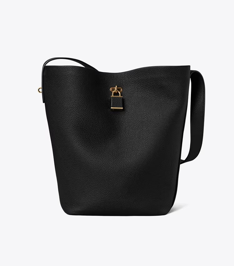 Lock Slim Bucket Bag - Image 4