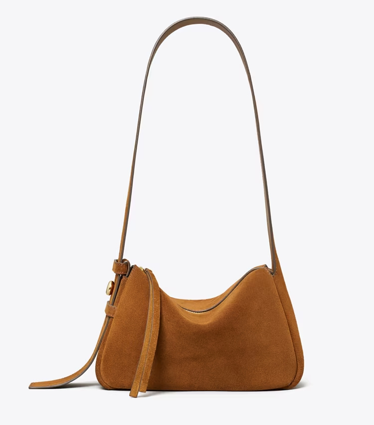 Small Romy Suede Shoulder Bag - Image 3