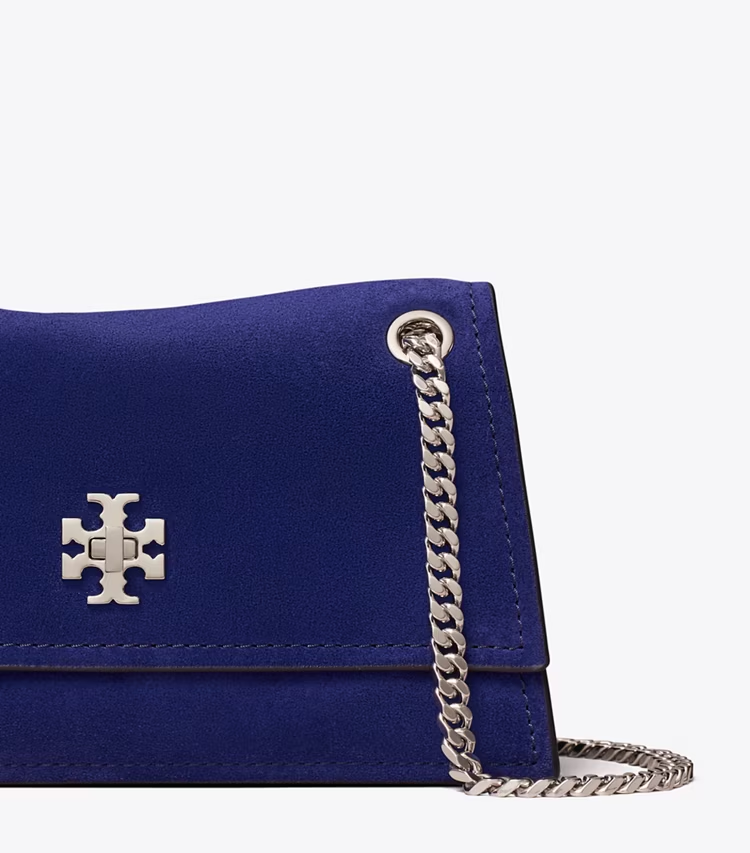 Mini Kira Turnlock Suede Shoulder Bag - Image 4