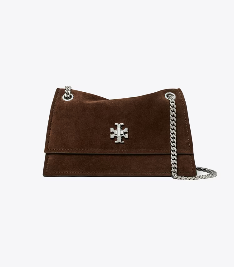 Mini Kira Turnlock Suede Shoulder Bag - Image 3