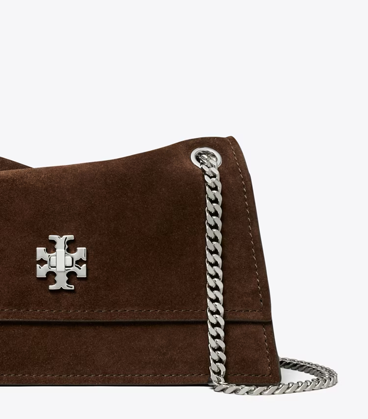 Mini Kira Turnlock Suede Shoulder Bag - Image 4