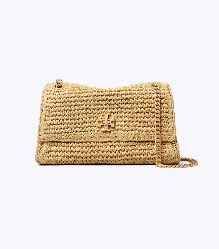 Mini Kira Turnlock Woven Shoulder Bag - Image 4
